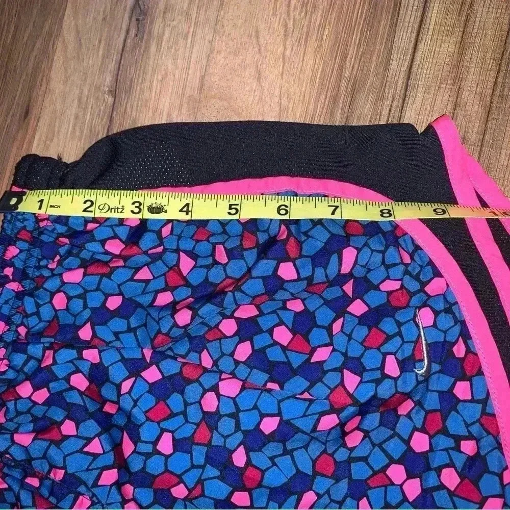 Nike Dri Fit Athletic Women’s XS Blue Geometric Shorts